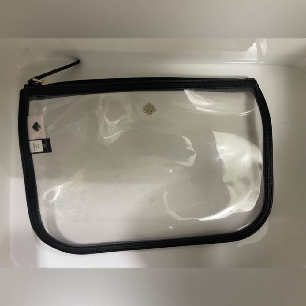 Kate Spade Clear Cosmetic Bag